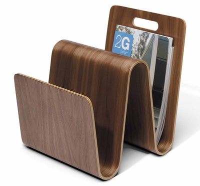"W" Molded Ply Magazine Stand