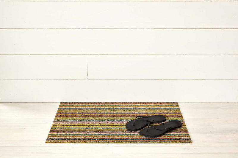 Chilewich Skinny Stripe Shag Floor Mat