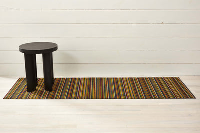 Chilewich Skinny Stripe Shag Floor Mat