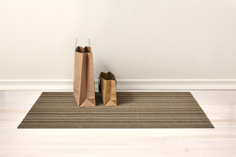 Chilewich Skinny Stripe Shag Floor Mat