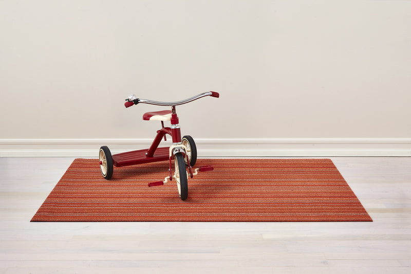 Chilewich Skinny Stripe Shag Floor Mat