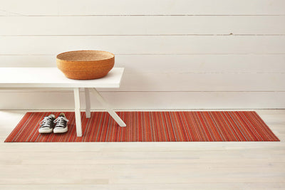 Chilewich Skinny Stripe Shag Floor Mat