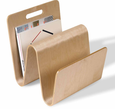 "W" Molded Ply Magazine Stand